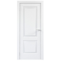 Дверь межкомнатная Эмаль Перфето-1 Белый (Глубокая фрезеровка)